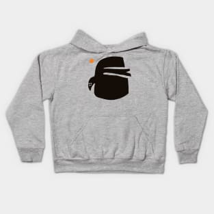 Swallow on the summer sky Kids Hoodie